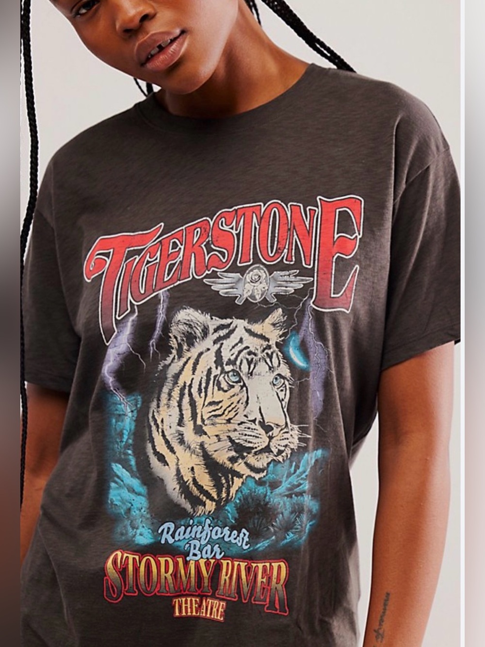 Spell Stormy River Biker Tee
